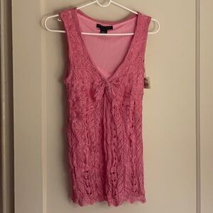 NWT Bette Sung pink top size: PM